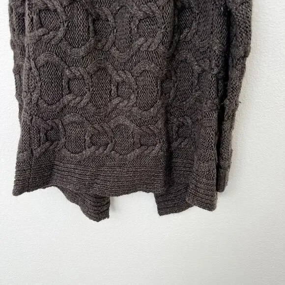 J. Crew Brown Cable Knit Cardigan - Picture 8 of 11